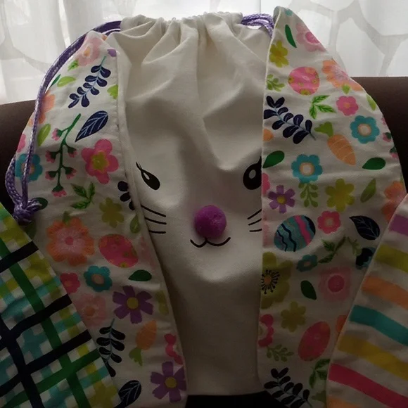 Set Of 3 Rabbit Storage Bags - Picture 3 of 7